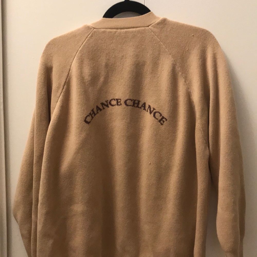 Korean brand oversized Women Cardigan / khaki